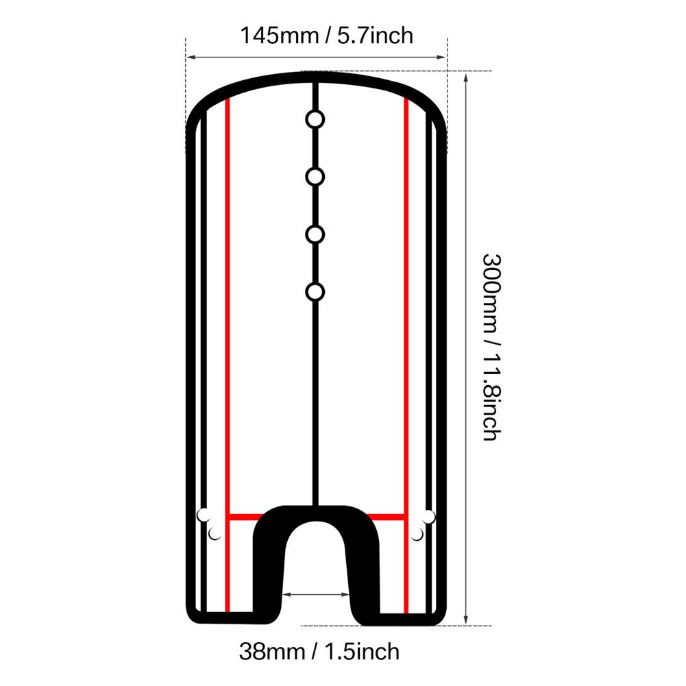 Golf Đưa thực hành gương đặt gương hỗ trợ đào tạo Golf Thực hành Golf Line Color: B 30x14.5CM