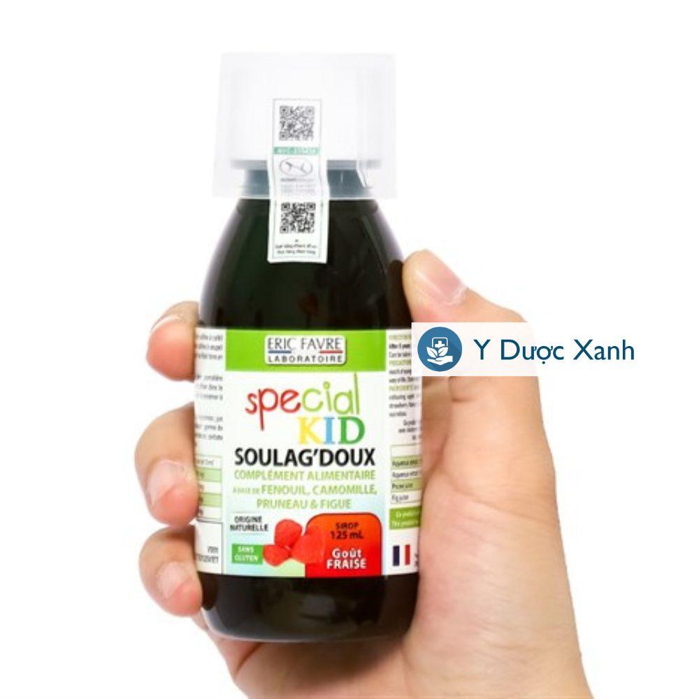 SPECIAL KID SOULAGDOUX, 125ml, Siro bổ sung chất xơ cho bé của Pháp - Y Dược Xanh