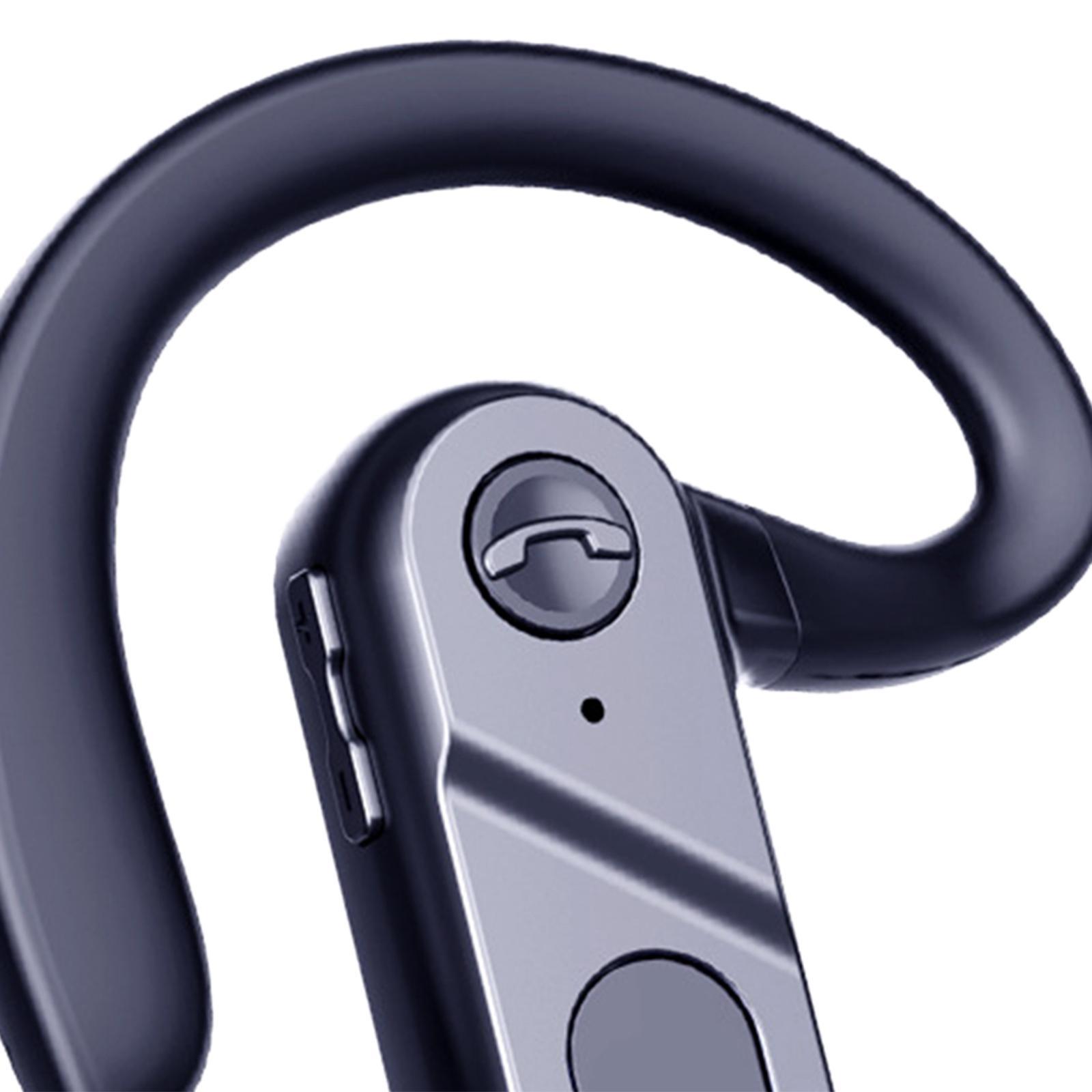 Wireless Bluetooth Ear Hook Noise Cancelling Handsfree V5.2 for Office