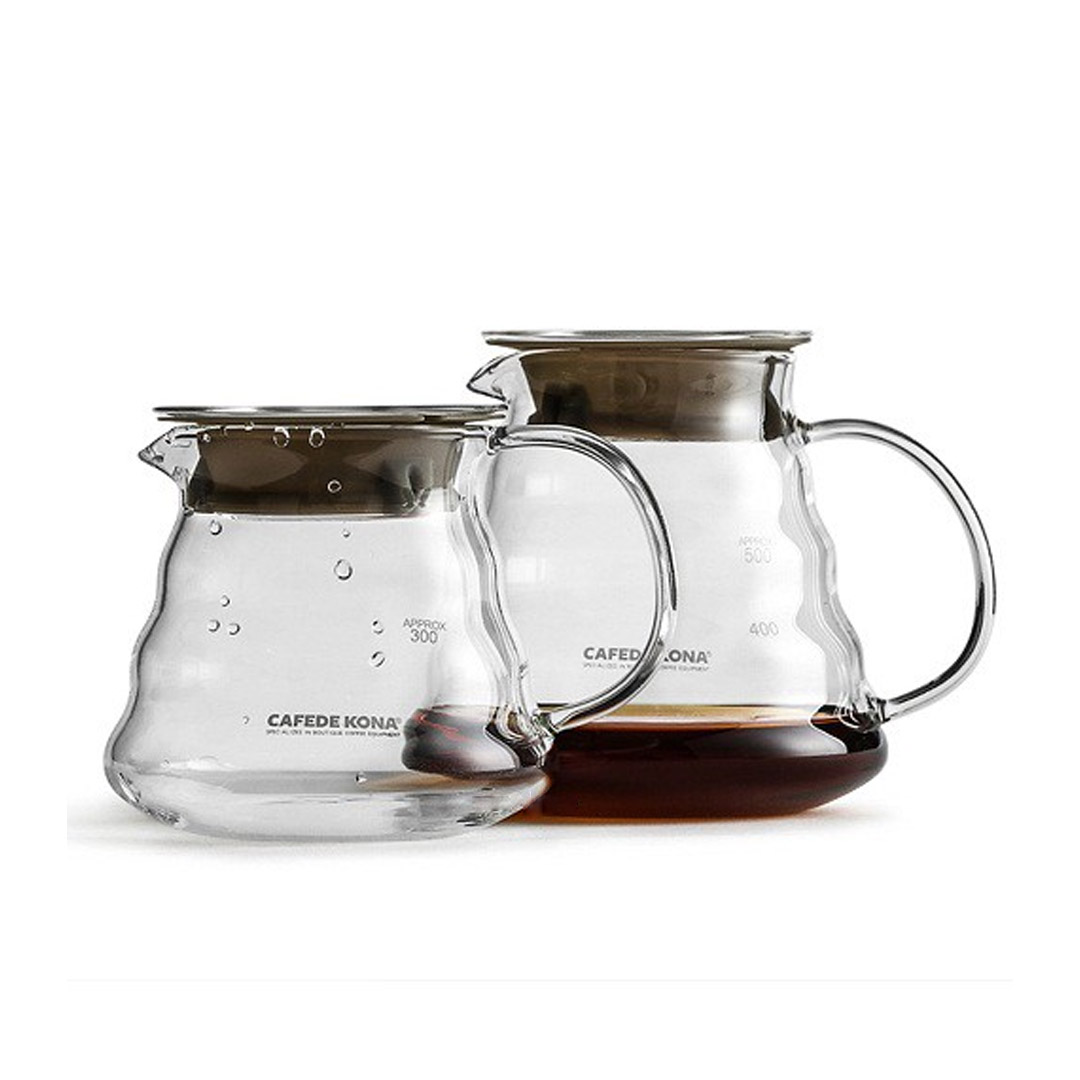 Bình thuỷ tinh đựng cà phê 300ml & 600ml