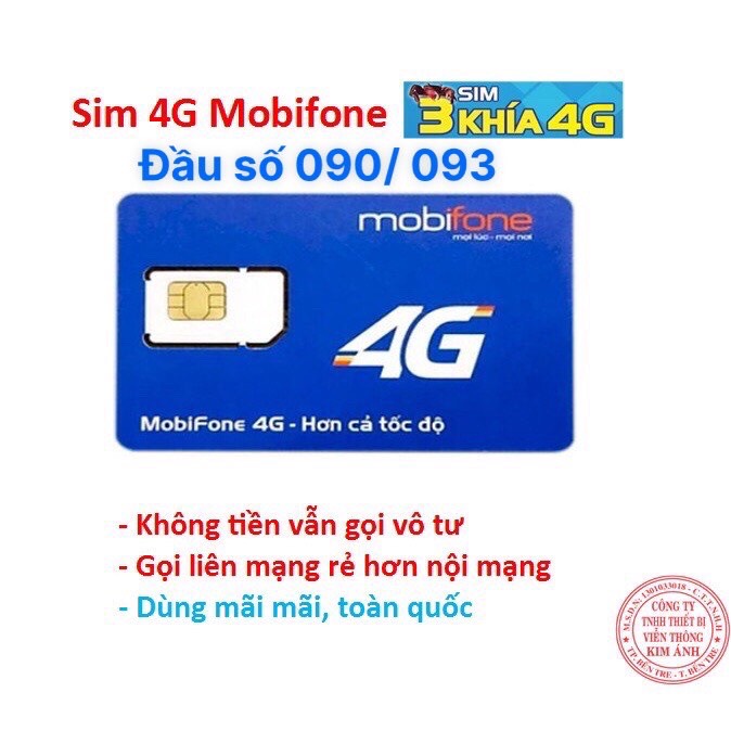 CHỌN SỐ - SIM MOBIFONE DÙNG MÃI MÃI GÓI BA KHÍA KHÔNG TIỀN VẪN GỌI VÔ TƯ-GỌI LIÊN MẠNG RẺ HƠN NỘI MẠNG - MOBI , Hàng chính hãng