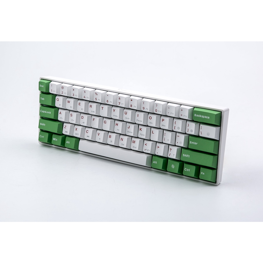 Bàn phím cơ không dây Dual Mode Newmen GM610Dy (Matcha keycap Extra), MX Hotswap, Keycap PBT Doubleshot, LED 20 hiệu ứng, bảo hành 24 tháng - Hàng chính hãng