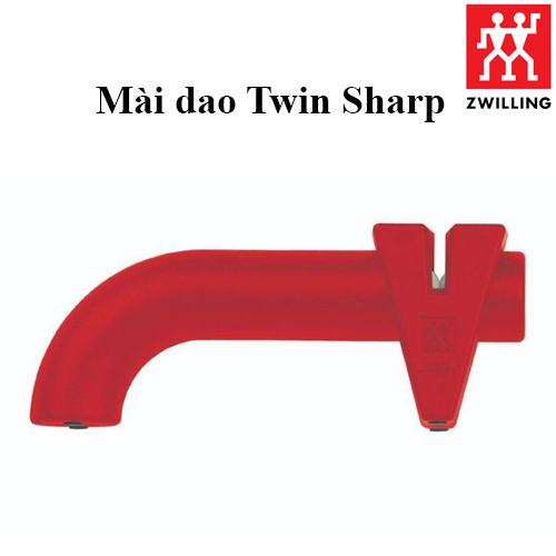 Mài dao TWINSHARP ZWILLING màu đỏ lưỡi gốm