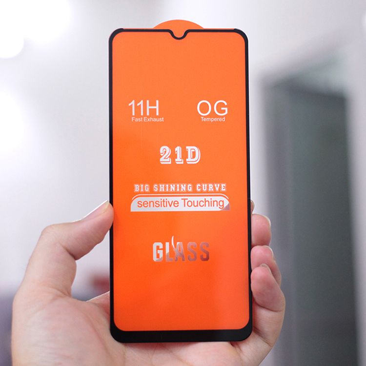 Kính Cường Lực 21D Cho Realme C25 C21 8 8 Pro C11 C17 C3 C3i C20 C2 Q2 Pro X7 Pro Full Màn Full Keo SIÊU BỀN, SIÊU CỨNG, ÔM SÁT MÁY- Hàng Chính Hãng
