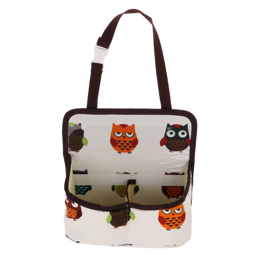 Car Seat Back Multi-Pocket Tidy Insulation Storage Bag Organizer Accessories