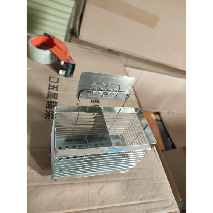 Ống đũa đôi dán tường inox 304