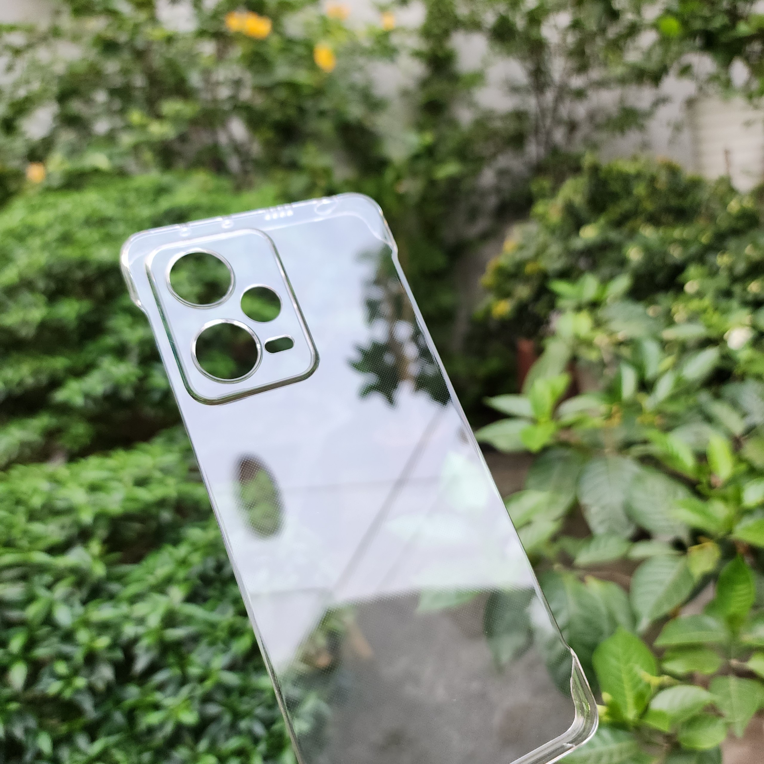 Ốp Lưng Trong Suốt KHÔNG VIỀN cho Xiaomi Redmi Note 12 Pro 5G/ Note 12 Turbo/ Note 12 Nhựa PC CỨNG Siêu Mỏng, Bảo Vệ Camera