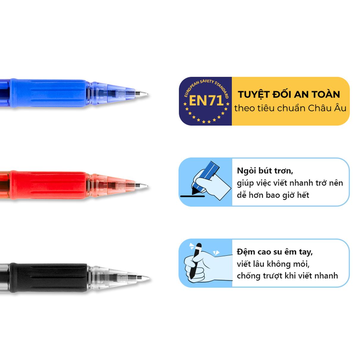 Bút Gel Mr.Fast 0.7 mm - Bitex G24 - Mực Đỏ