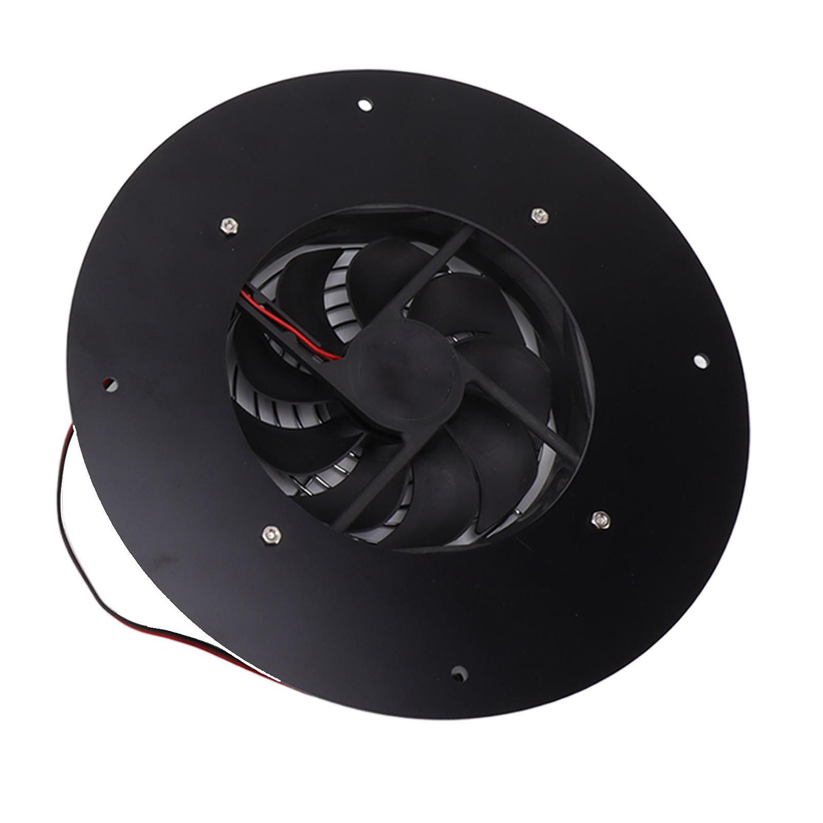Solar Panel Fan Weatherproof 12V Ventilator for Hen House Outdoor Camping