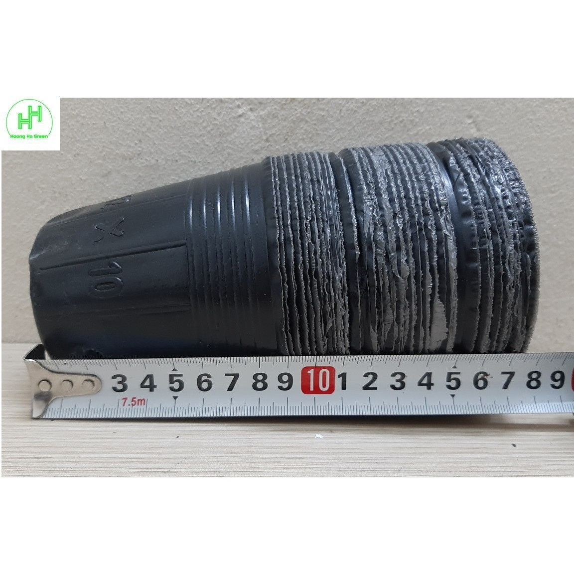1 kg chậu nhựa mềm ươm cây 12x10 - bịch, túi bầu ươm cây 12x10; 1kg = khoảng 420-450 chiếc