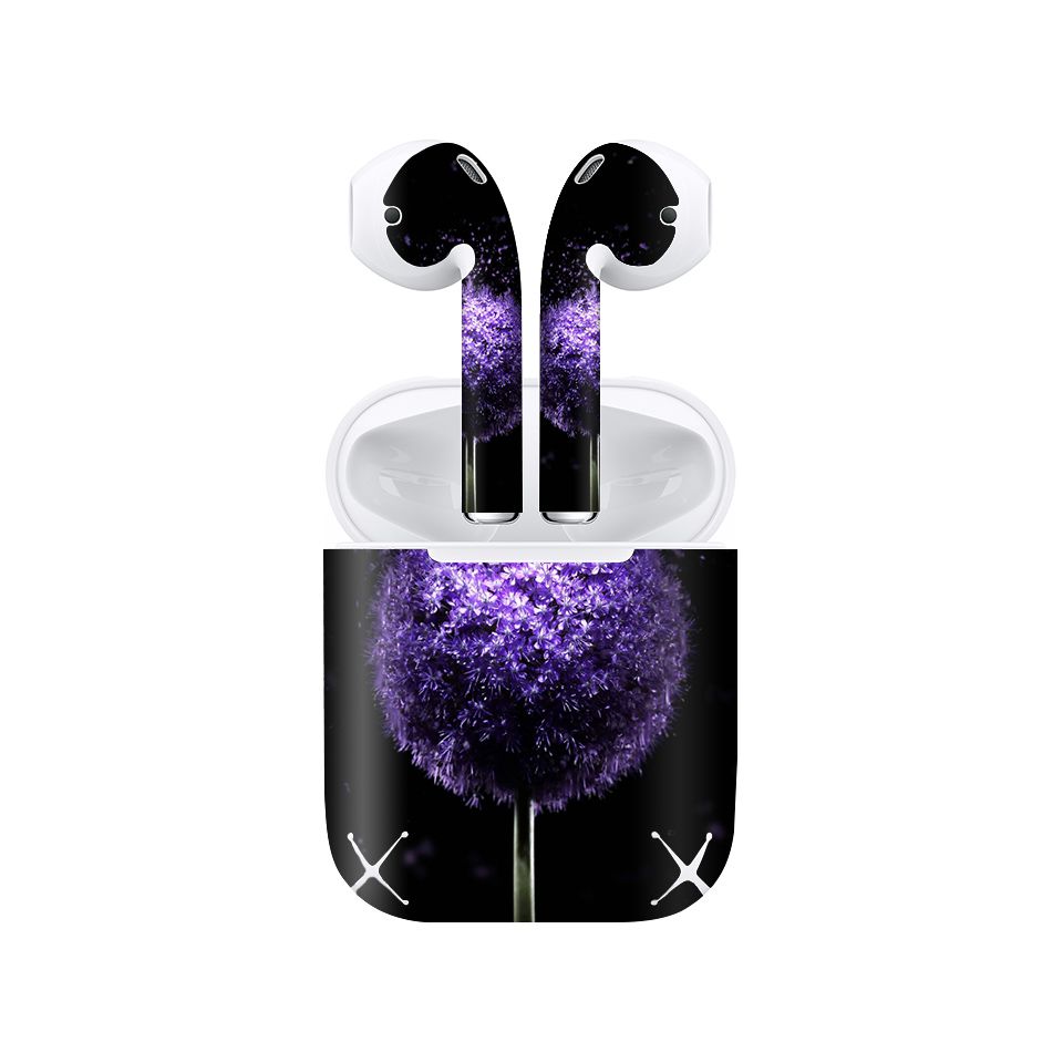 Miếng dán skin chống bẩn cho tai nghe AirPods in hình Thiên nhiên - tnx014
