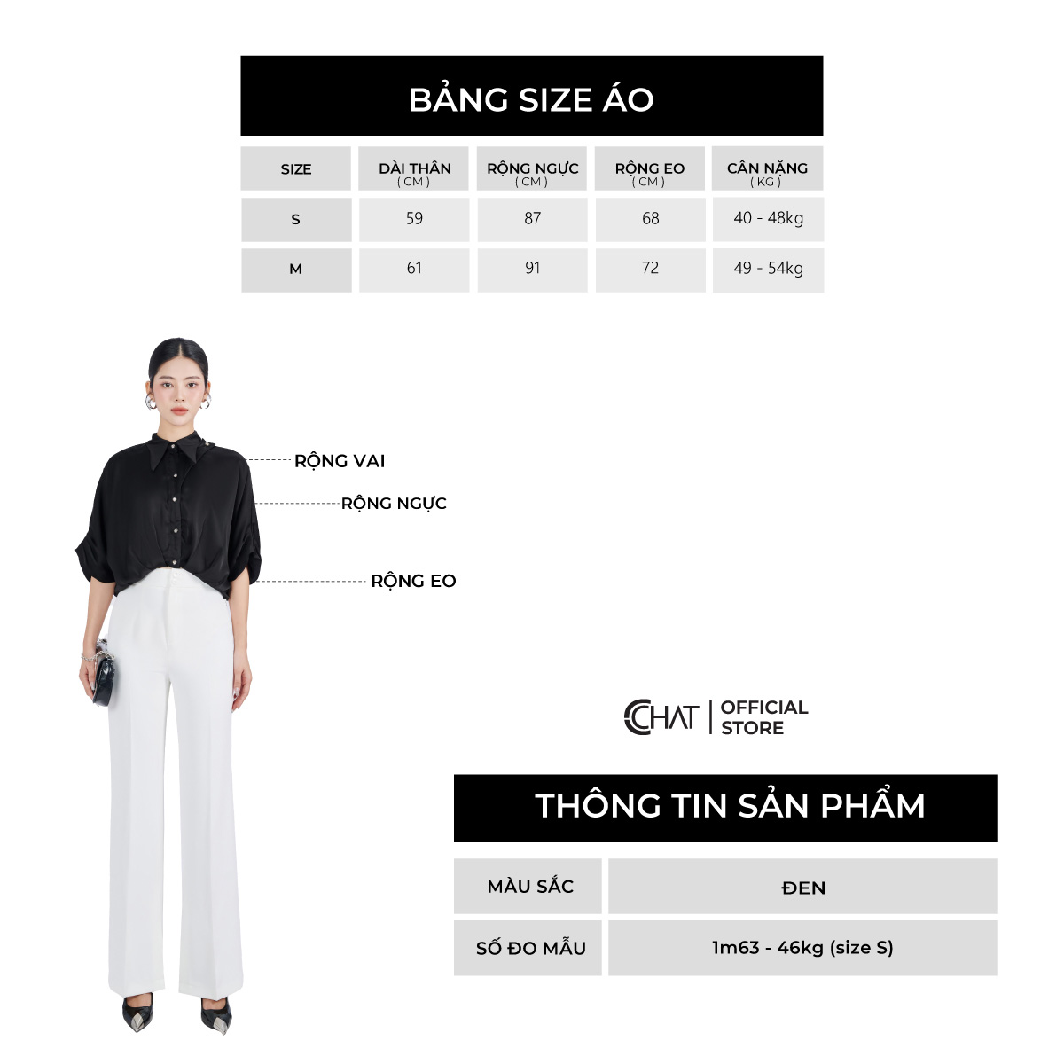 Áo Sơ Mi Nữ Kiểu Gấu Xếp Nếp Dáng Suông Lửng Chất Lụa Cao Cấp 53FNL2011ST