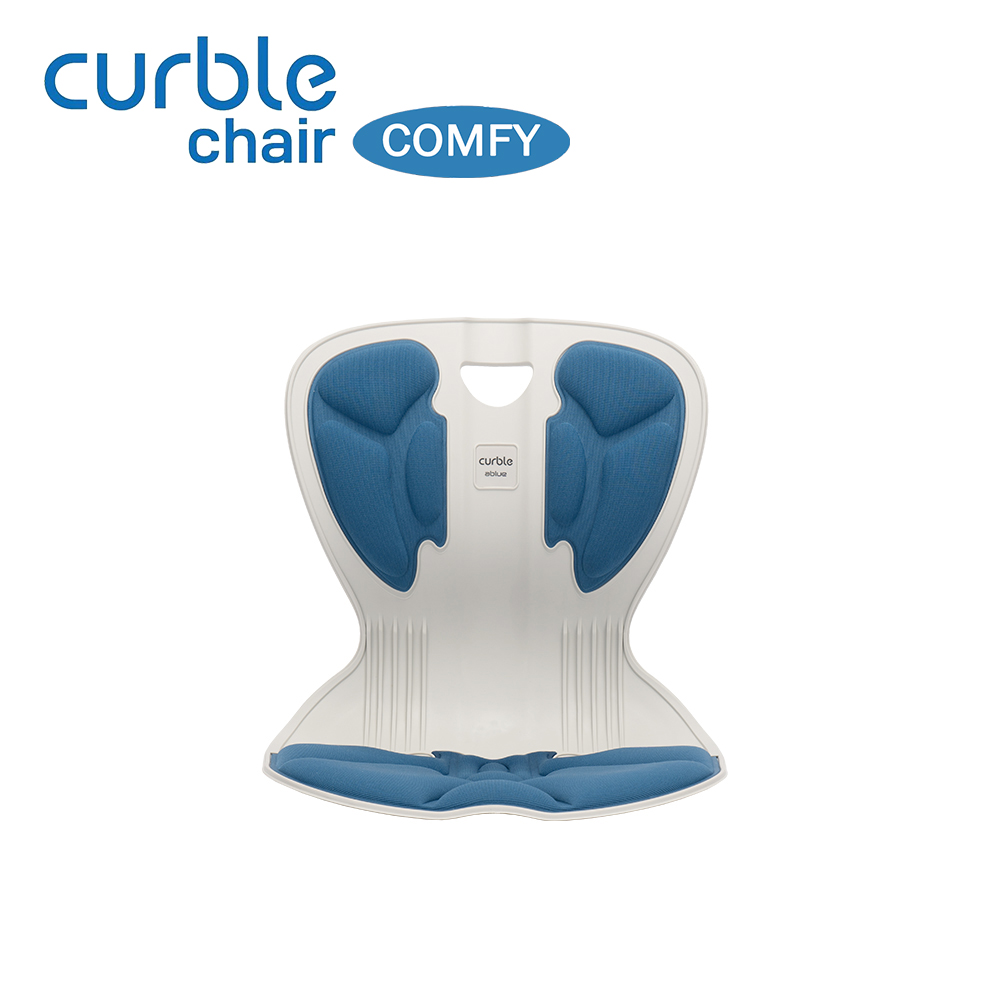 [CHÍNH HÃNG ABLUE] Ghế Curble Comfy chỉnh dáng ngồi đúng, chống gù. Hàn Quốc (Made in Korea). Màu Đen/ Xám trắng / Đỏ / Xanh dương