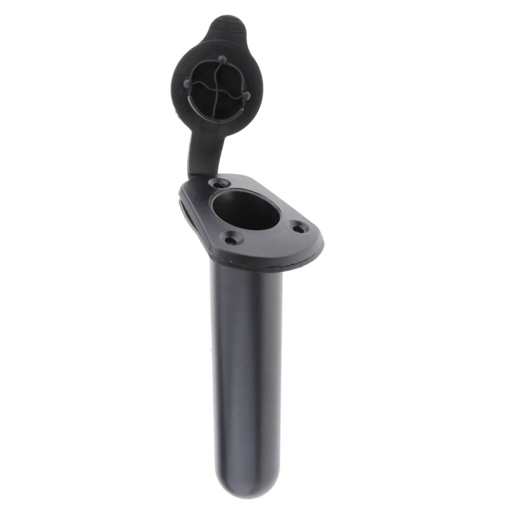 Kayak Flush Mount Fishing Rod Holder Boating Pole Keeper Tube Accessories