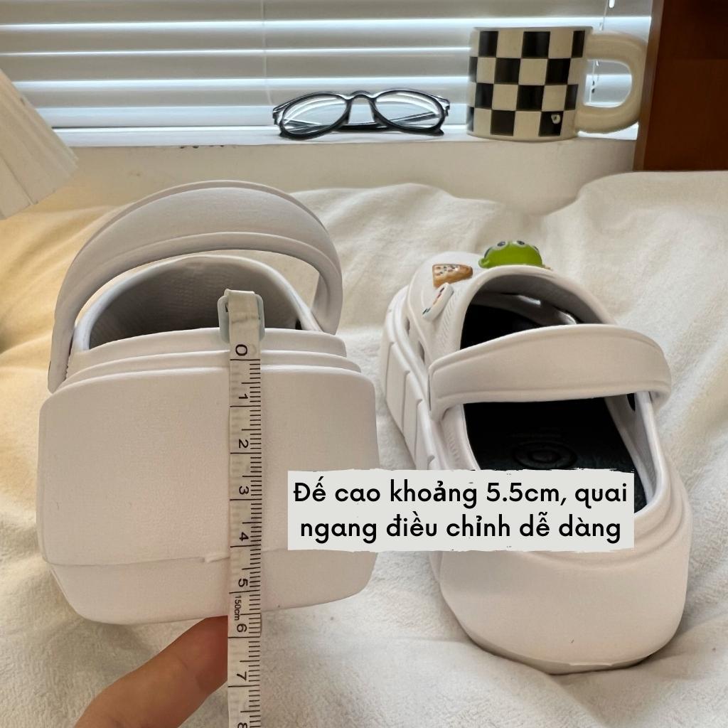 Dép sục đế cao dày phiên bản đặc biệt hình Toy Story Giày sục sandal phong cách ulzzang Kichi