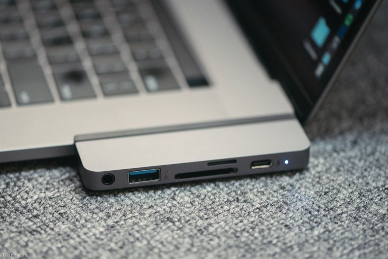 Cổng Chuyển Chuyên Dụng Hyperdrive USB-C Hub for iPad Pro 2018/ Macbook Pro/ Air 13"2018/ Laptop USB-C/ Tablet/ Smartphone USB-C - Hàng chính hãng