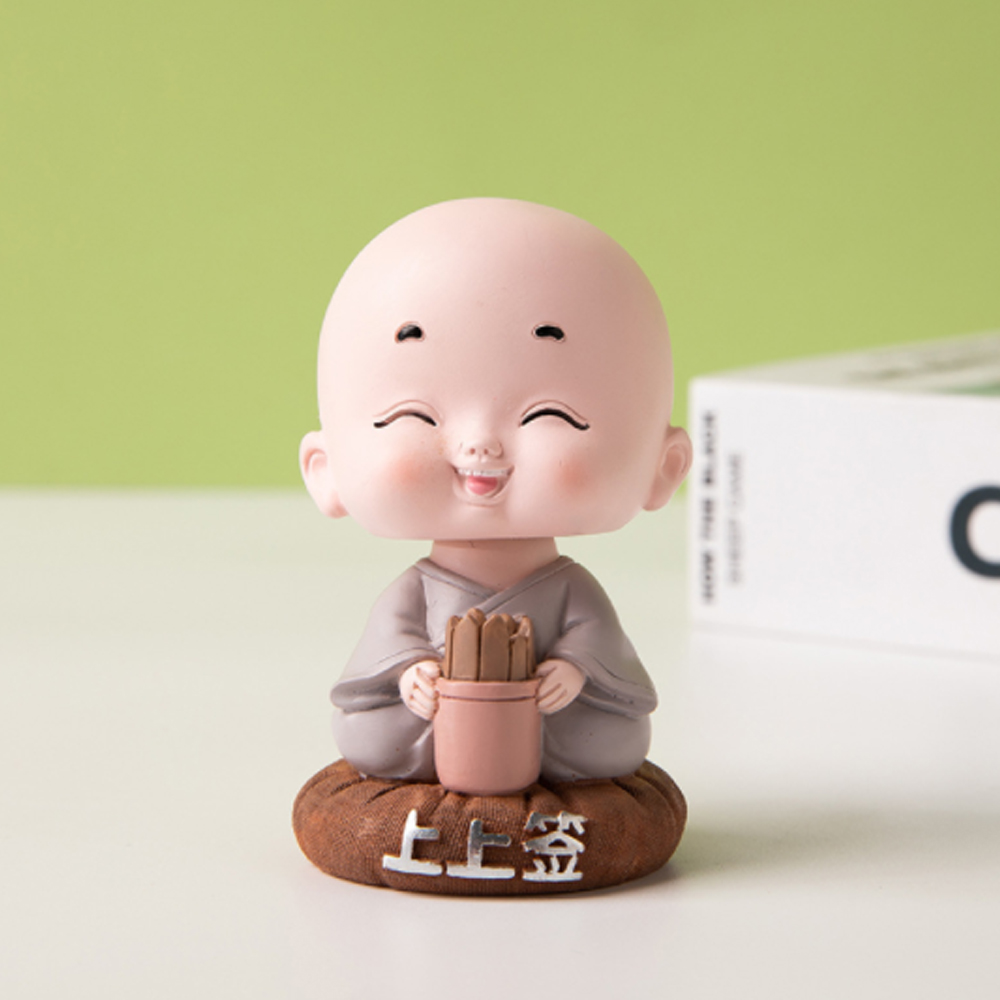 04 mẫu chú tiểu lò xo may mắn