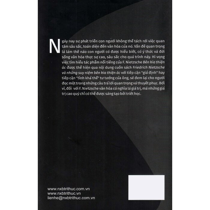 Friedrich Nietzsche Và Những Suy Niệm Bên Kia Thiện Ác - Phạm Văn Chung -