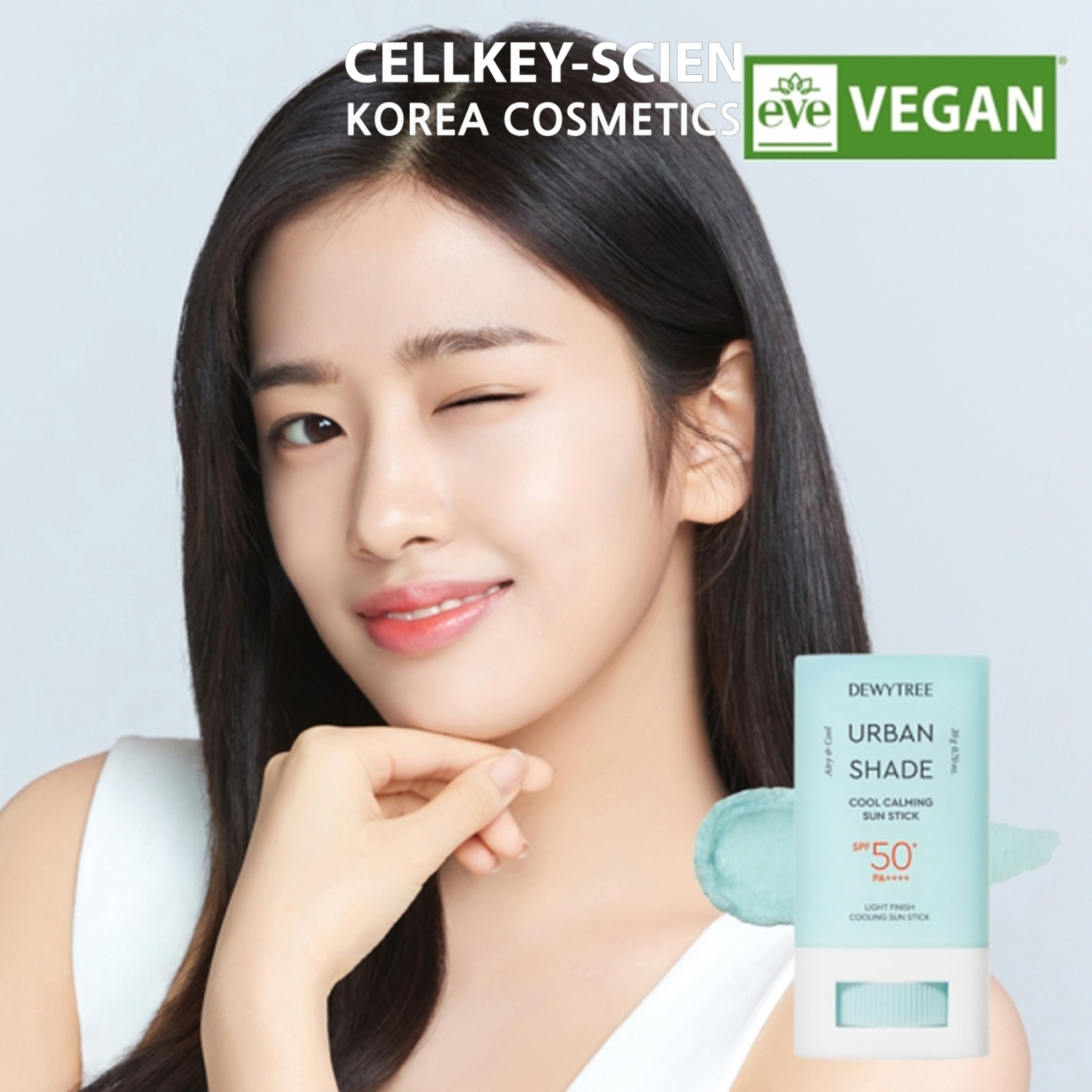 Sáp Chống Nắng Dạng Thỏi Kiềm Dầu Dưỡng Ẩm Trắng Da Dewytree Urban Shade Cool Calming Sun Stick SPF50+ PA++++(20g)