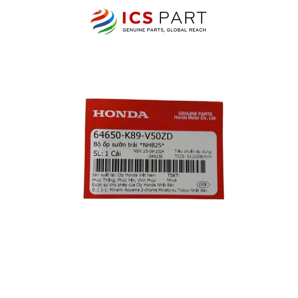 Bộ Ốp Sườn Trái HONDA Wave 110 2020 Đen Type2 Nhb25 (Có Tem) (64650K89V50ZD)