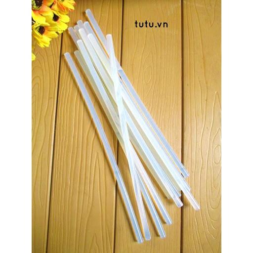 Combo 10 cây keo nến silicon đường kính 7mm x dài 250mm