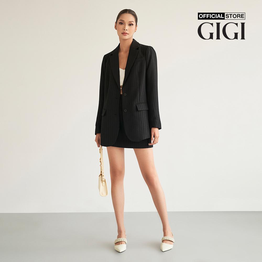 GIGI - Chân váy mini sọc mảnh thời trang G3301S222501