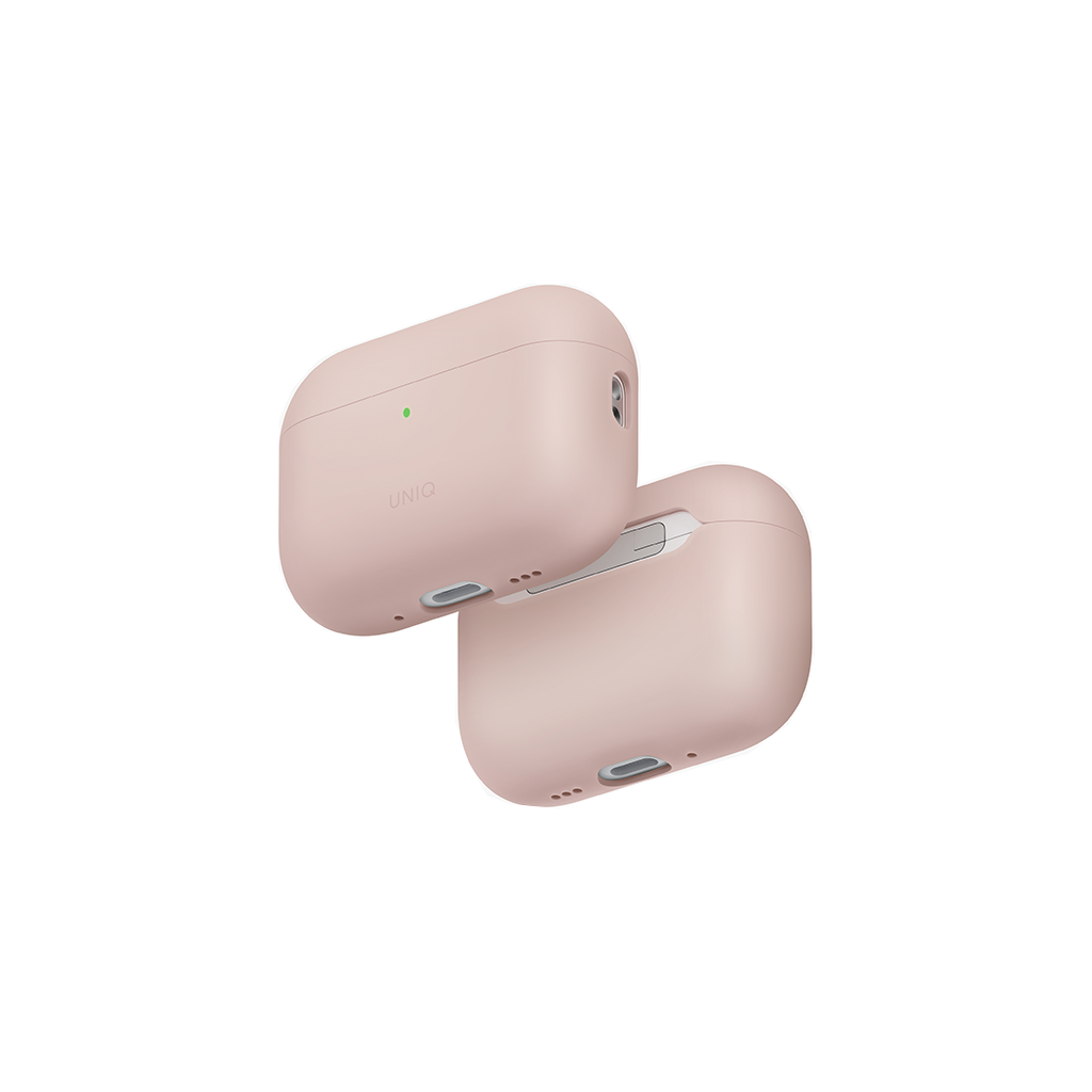 Ốp Bảo Vệ Silicon Gel Dành Cho Airpods Pro 3 UNIQ LINO chống bẩn kèm dây treo_ Hàng chính hãng