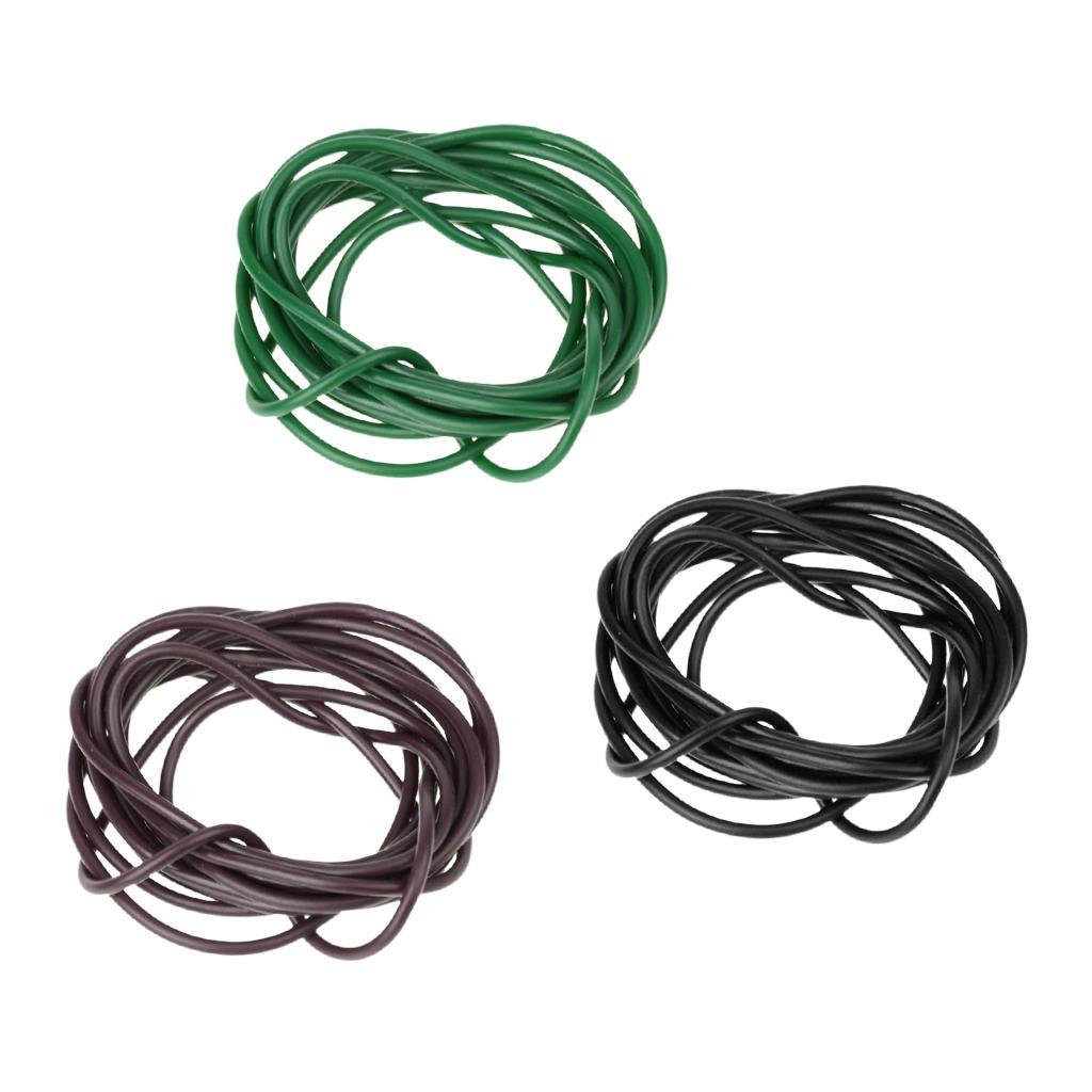 2m Carp Fishing Rig Sleeves Soft Silicone Rig Tube Fishing Terminal Tackle Convenient