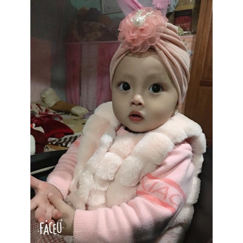 Mũ turban cho bé