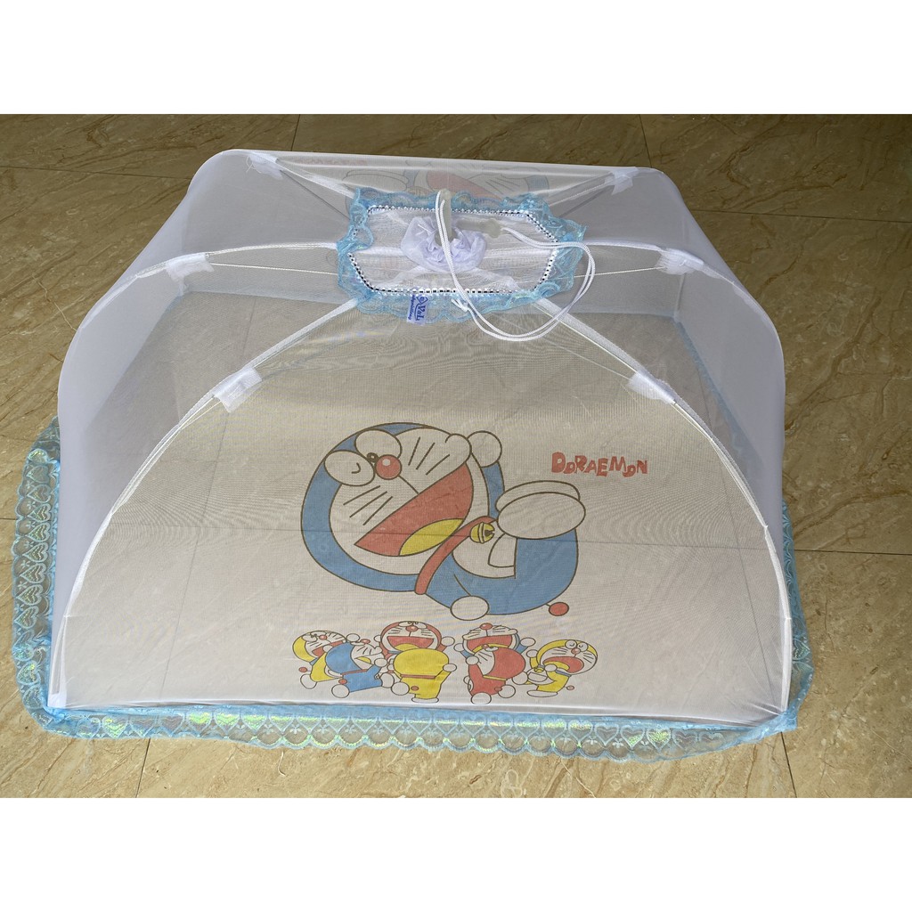 Màn chụp họa tiết dây kéo chống muỗi cho bé sơ sinh kích thước 115x75x60cm