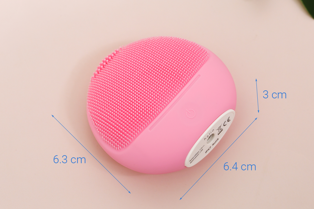 Máy rửa mặt và chăm sóc da nhạy cảm Halio Sensitive Baby Pink - Hàng chính hãng