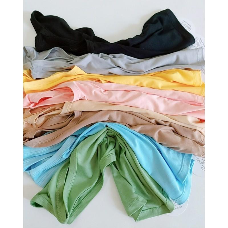 Áo ba lỗ petit thun lạnh Kwoo cho bé trai / bé gái