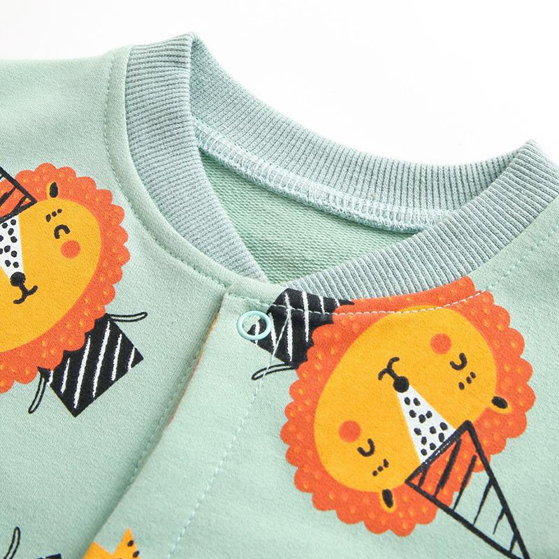 MILANCEl 2021 Cho Bé Quần Áo Mùa Xuân Mới Tập Đi Bé Gái Rompers Hoạt Hình Cho Bé Bộ Quần Áo Bé Trai