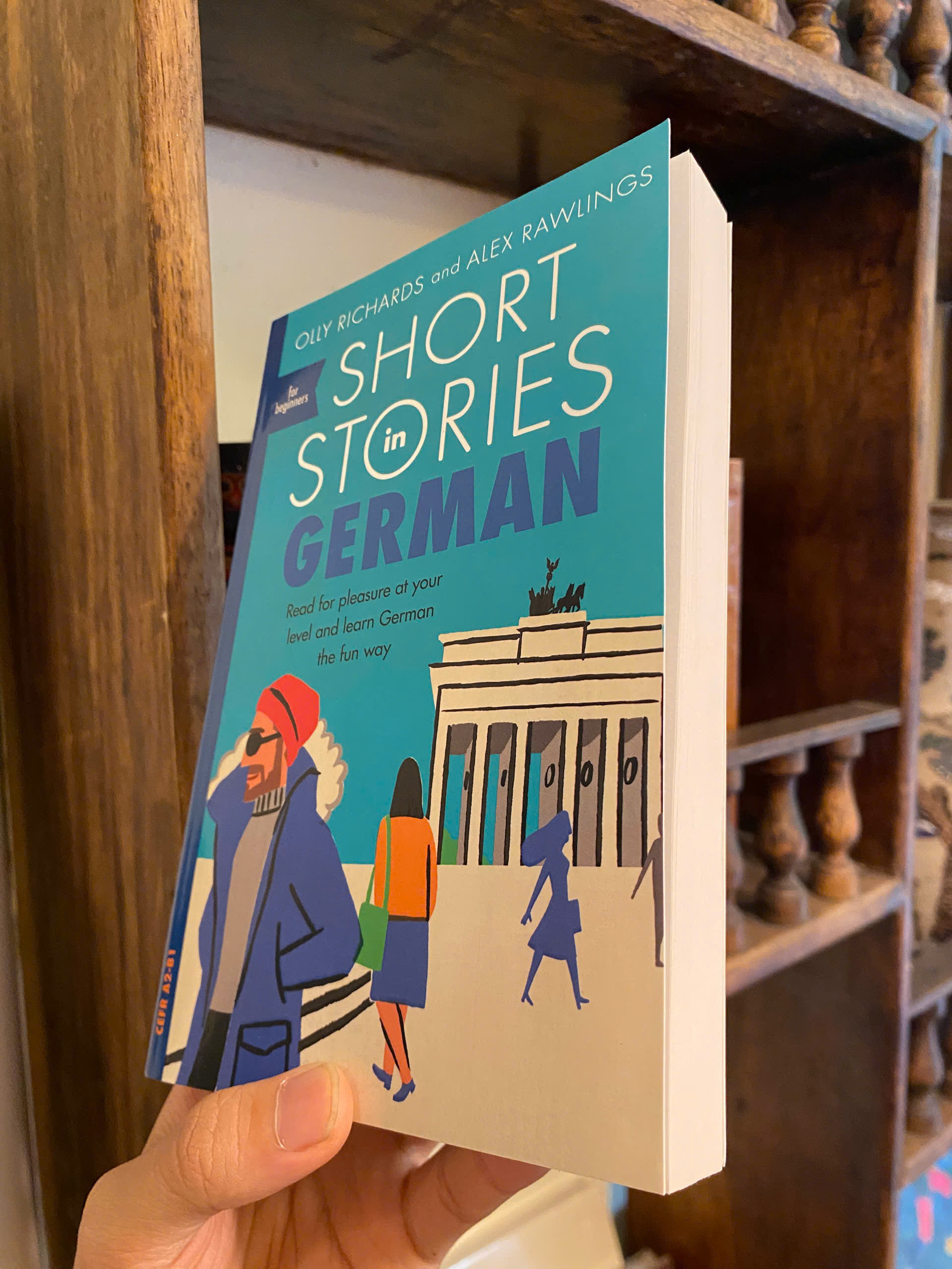 Sách - Short Stories in German for Beginners:  Learn German the fun way! by Olly Richards