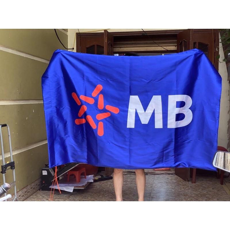 Cờ Mb bank in chuyển nhiệt 80x120cm