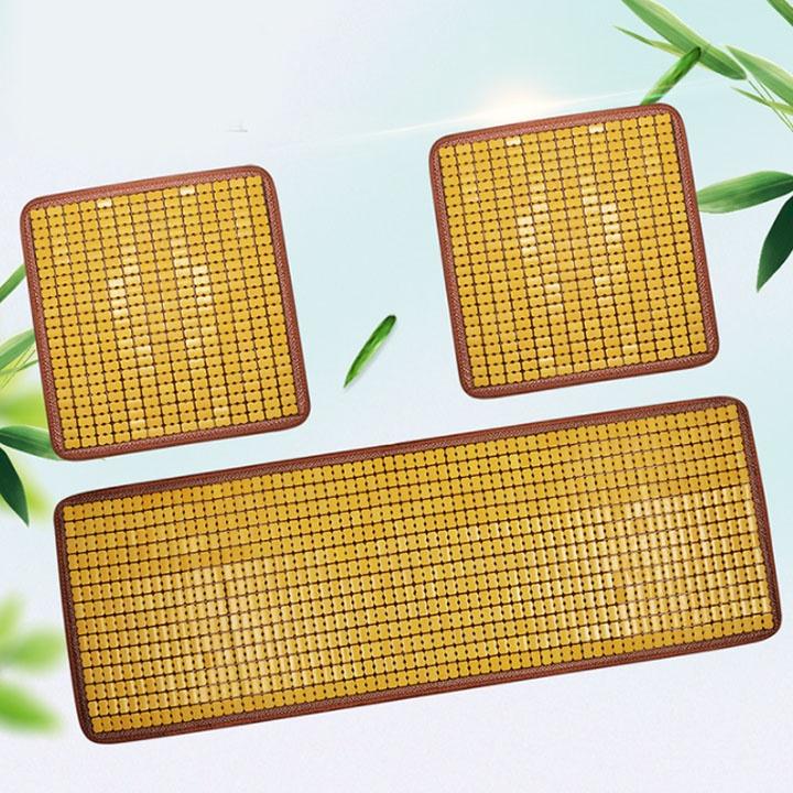 Thảm Lót Ghế Xe Hơi Tre Trúc Thoáng Khí