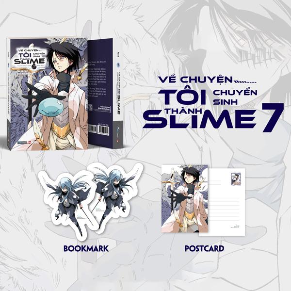 Sách - Về Chuyện Tôi Chuyển Sinh Thành Slime - Tập 7 - Tặng Kèm Bookmark + Postcard