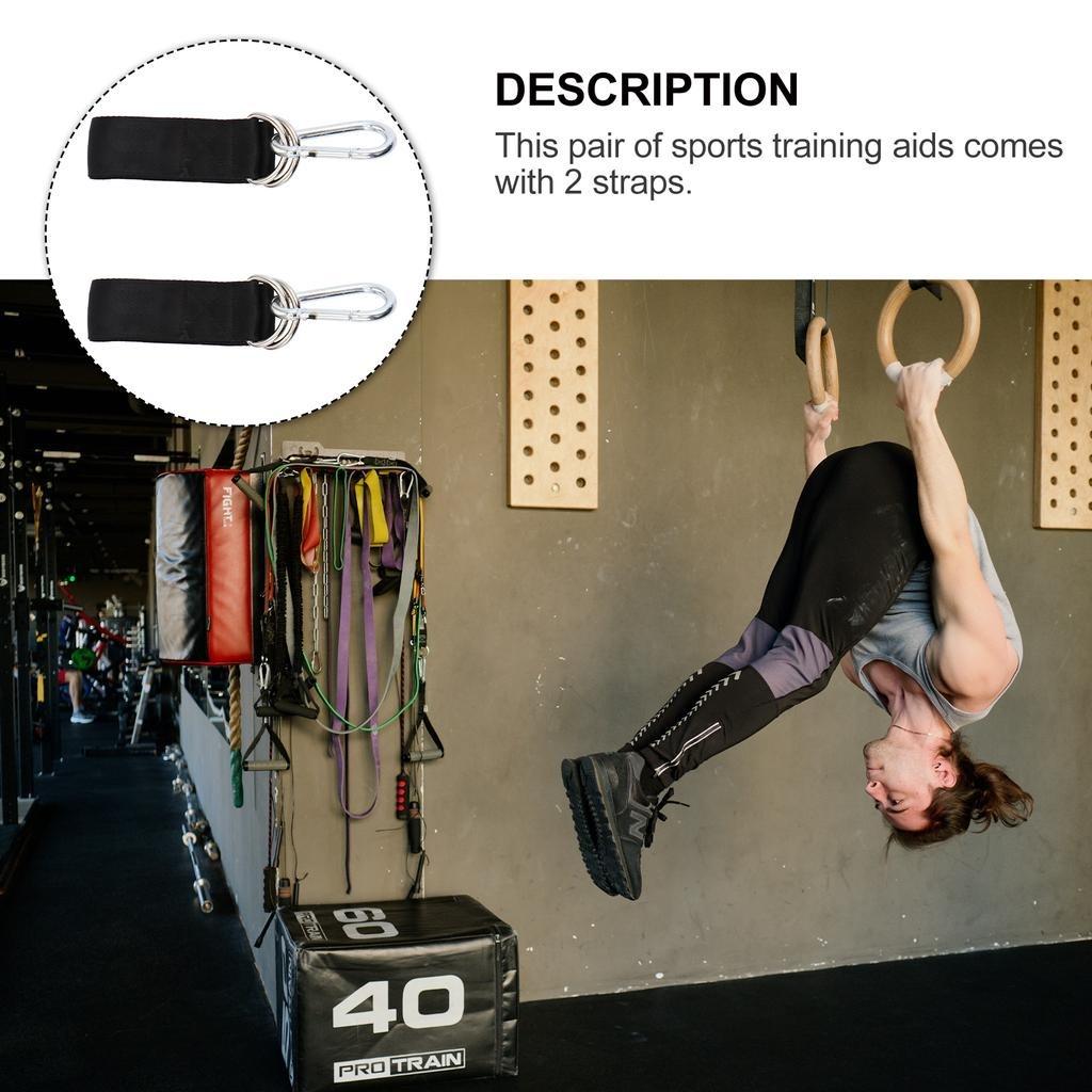 Dây Hanging Strap DIY Kèm Móc Khóa Dùng Cố Định Hệ Thống Ròng Rọc Phụ Kiện Phòng GYM