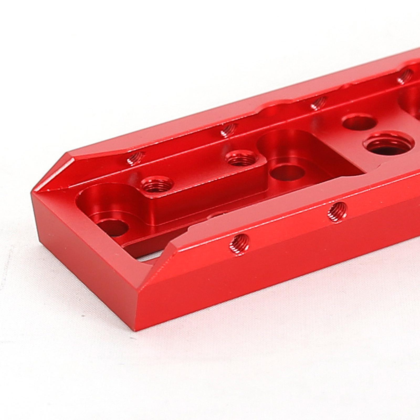 Mounting Plate, Telescope Scope Adapter Mount, Astronomical Telescope Accessories, Metal Rail Bar Slot for Guide Mirror