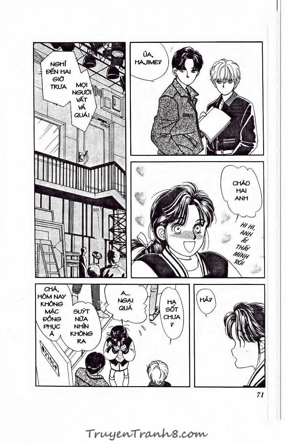 hajime là số một chapter 8 67