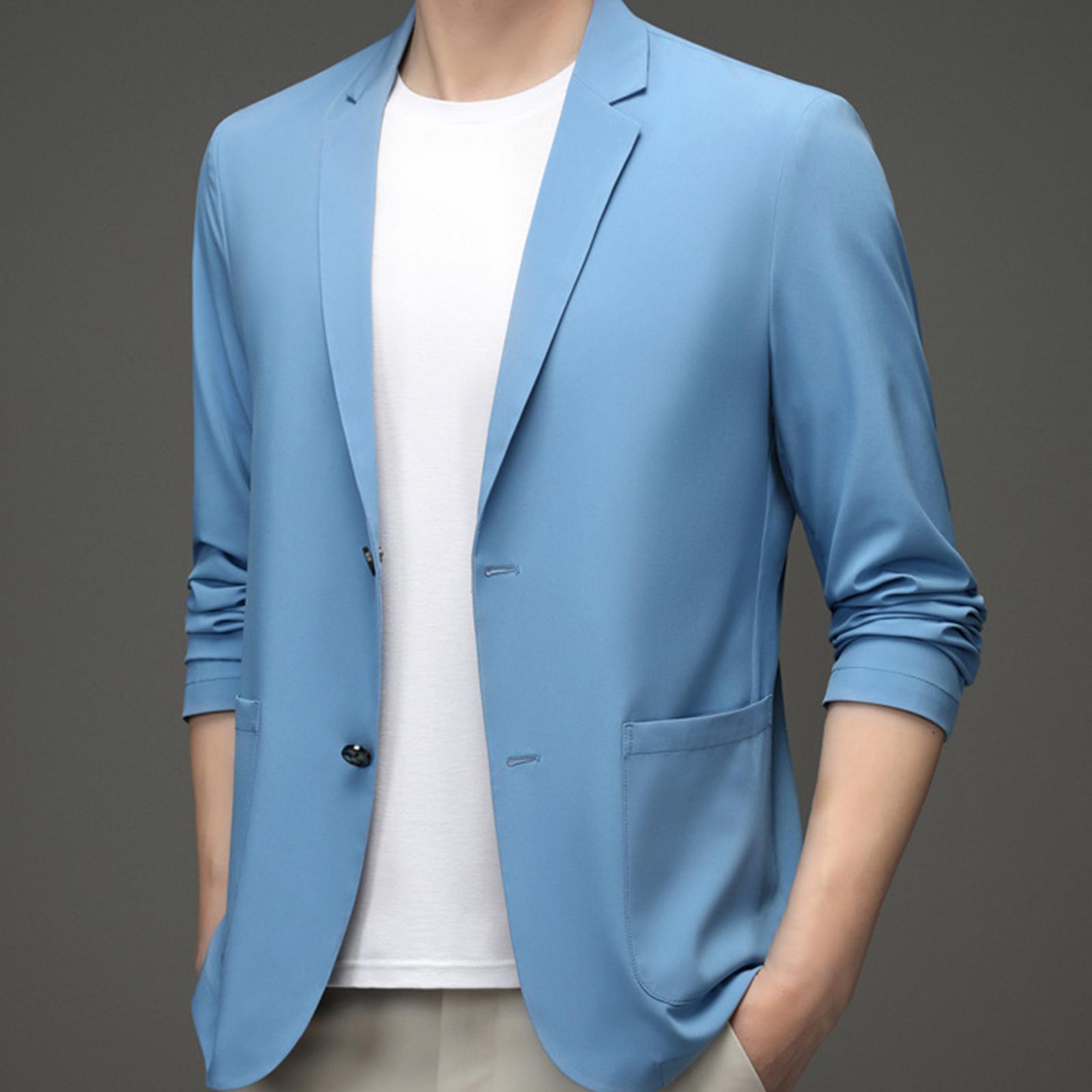 Suit Jacket Men Suit Men Classy with Pocket Mens Sport Coats and Suit Mens Suit Coats for Celebrations Festivals