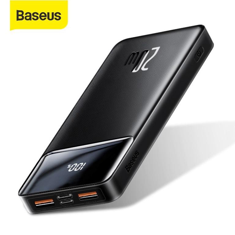 Sạc dự phòng Baseus hỗ trợ sạc nhanh cho các thiết bị hệ điều hành Android/iOS 30000mAh/20000mAh/10000mAh cao cấp