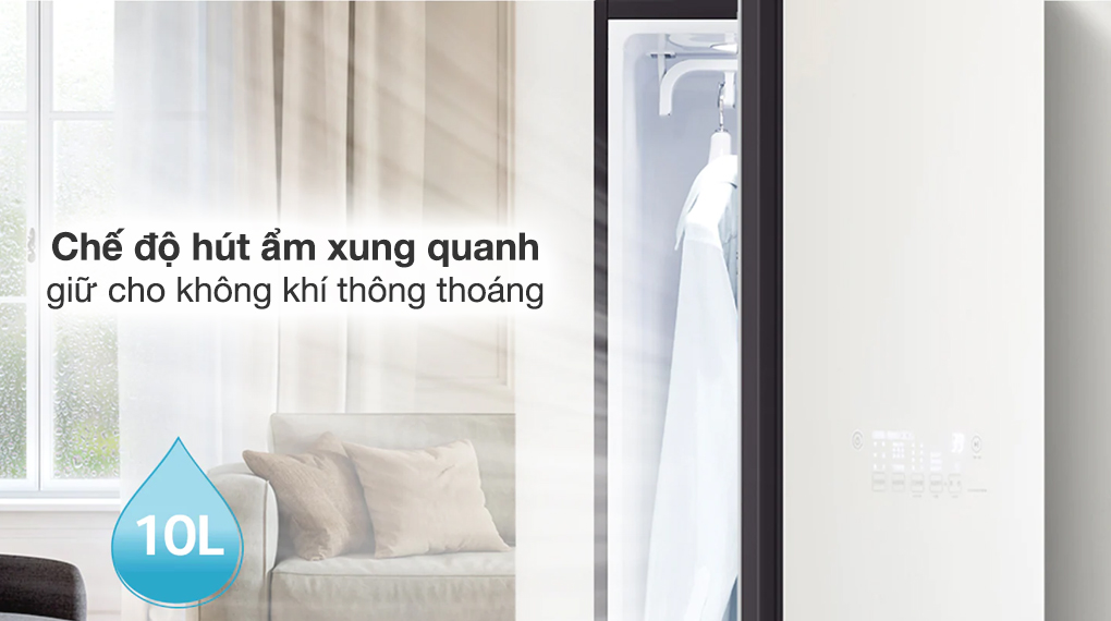 Tủ chăm sóc quần áo thông minh LG S5BOC - Hàng chính hãng - Chỉ giao HCM