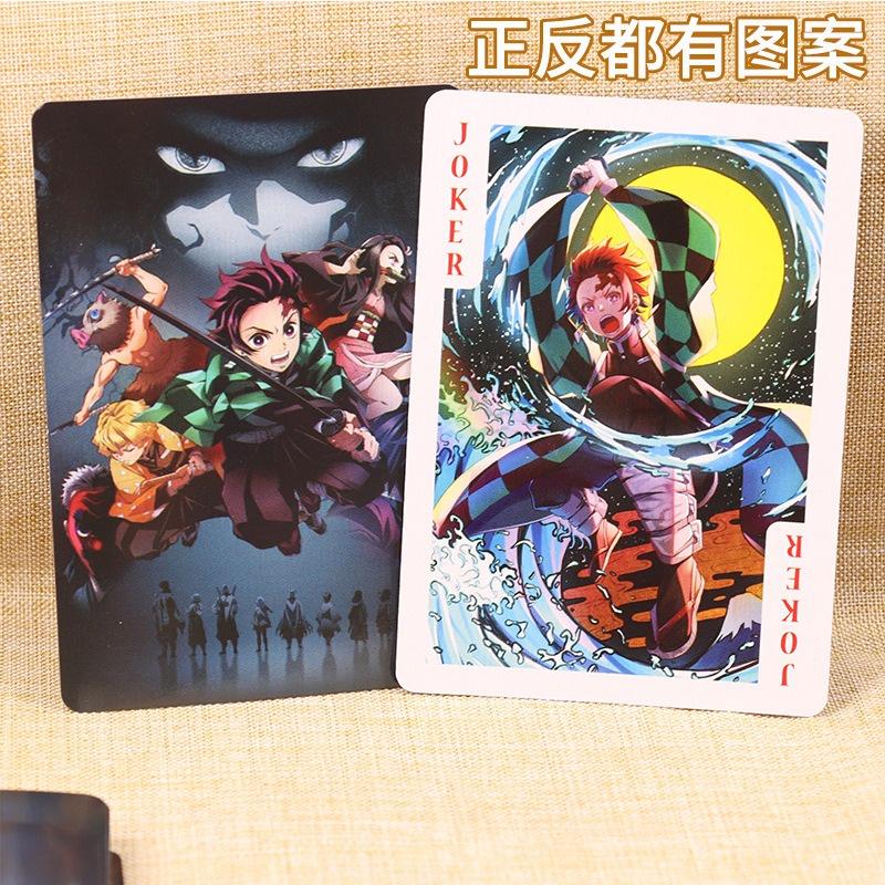 Bài tây anime KIMETSU NO YAIBA - DEMON SLAYER - Thanh gươm diệt quỷ 54 lá 54 ảnh khác nhau