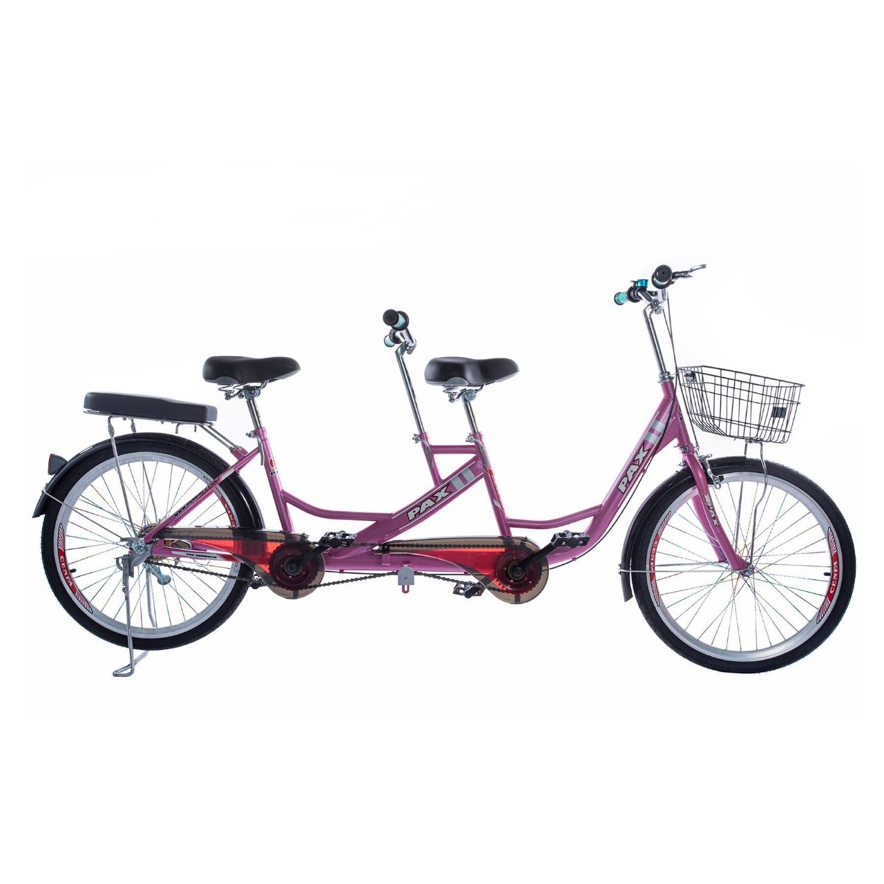 Xe đạp đôi Pax 1P-Sport 3 chỗ ngồi, 2 người đạp độc lập, xe đạp cho gia đình