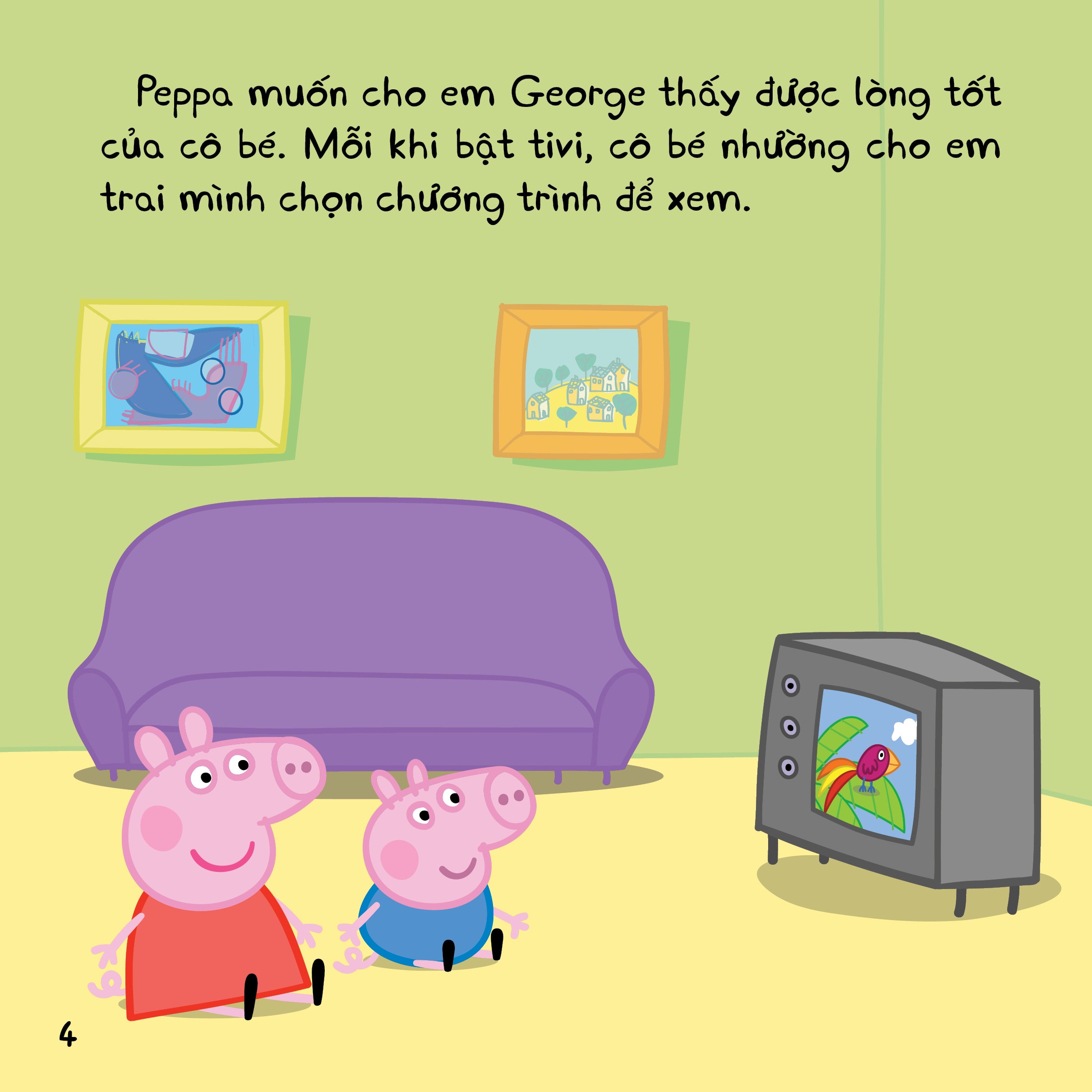 Peppa Thật Tốt Bụng- Thế Giới Diệu Kì Của Peppa Pig  - Tặng Kèm Postcard