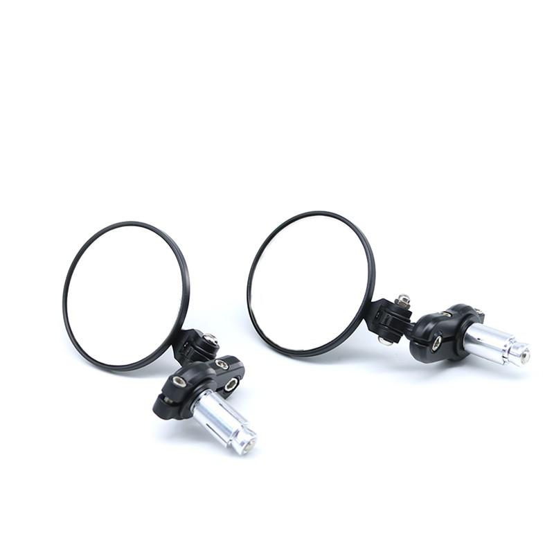 Set 2 gương chiếu hậu tròn 7 / 8 " chuyên dụng cho xe máy Suzuki Kawasaki honda Yamaha