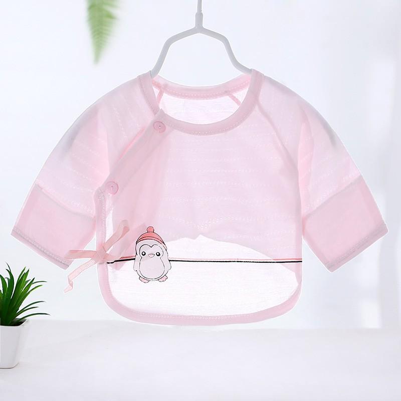 Áo sơ sinh bé gái bé trai dài tay cotton 100% mềm mại đa năng 3 IN 1 Sammy Kids