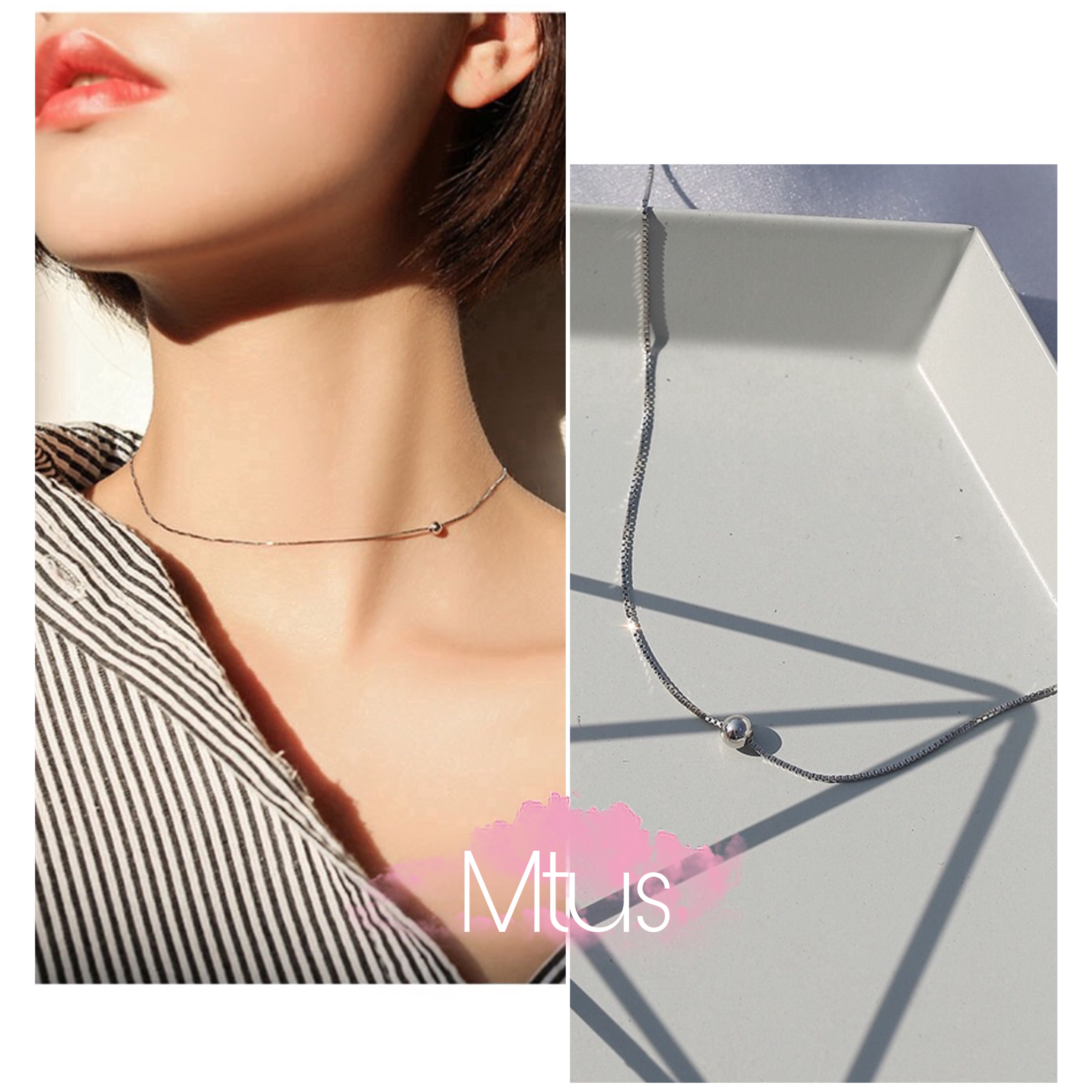 Vòng cổ chocker đơn giản kiểu hàn quốc