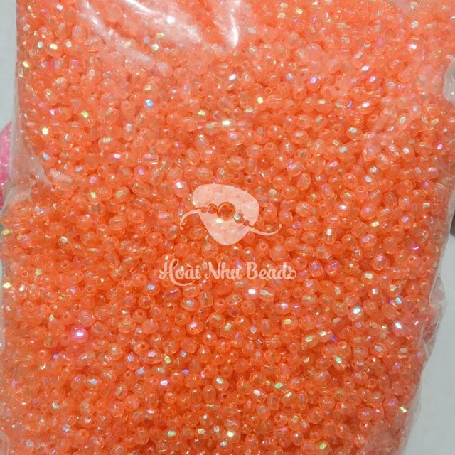 2000 Hạt góc cừ 4mm lấp lánh gói khoảng 100gram